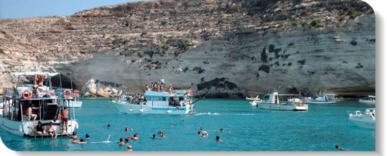 Gite in barca a Lampedusa